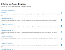 Tablet Screenshot of antoine-de-saint-exupery.blogspot.com
