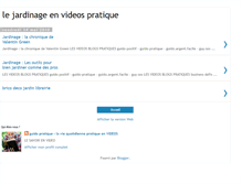 Tablet Screenshot of jardinage-videopratique.blogspot.com