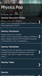 Mobile Screenshot of physicspop.blogspot.com