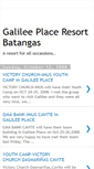 Mobile Screenshot of galileeplace.blogspot.com