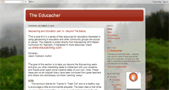 Desktop Screenshot of educacher.blogspot.com