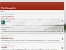 Tablet Screenshot of educacher.blogspot.com