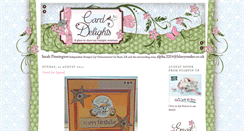 Desktop Screenshot of card-delights.blogspot.com