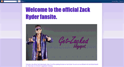 Desktop Screenshot of get-zacked.blogspot.com