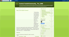 Desktop Screenshot of central-youth.blogspot.com