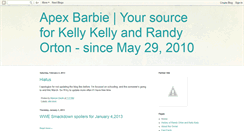 Desktop Screenshot of apexbarbie.blogspot.com