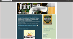 Desktop Screenshot of fabelhaftcerveza.blogspot.com