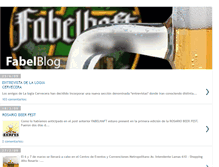 Tablet Screenshot of fabelhaftcerveza.blogspot.com