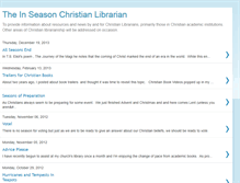 Tablet Screenshot of inseasonchristianlibrarian.blogspot.com