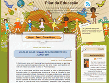 Tablet Screenshot of pilardaeducacao.blogspot.com