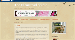 Desktop Screenshot of farmsteadstudio.blogspot.com