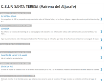 Tablet Screenshot of ceipsantateresa.blogspot.com