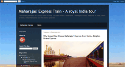 Desktop Screenshot of maharajas-express.blogspot.com