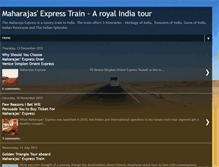 Tablet Screenshot of maharajas-express.blogspot.com