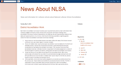Desktop Screenshot of newsaboutnlsa.blogspot.com