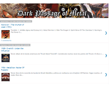 Tablet Screenshot of adarkpassage.blogspot.com