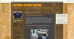 Desktop Screenshot of insyirah-trading.blogspot.com