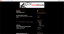 Desktop Screenshot of kronikfilmedia.blogspot.com