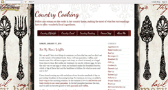 Desktop Screenshot of countrycooking-karen.blogspot.com