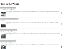 Tablet Screenshot of boysinthewoods.blogspot.com