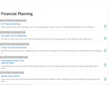 Tablet Screenshot of planning-finances.blogspot.com