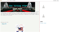 Desktop Screenshot of biting-edge.blogspot.com