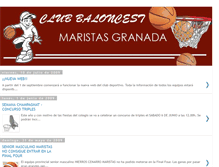 Tablet Screenshot of cbmaristasgranada.blogspot.com