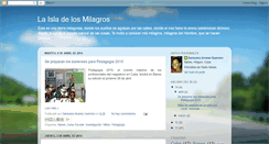 Desktop Screenshot of laisladelosmilagros.blogspot.com