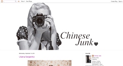 Desktop Screenshot of chinese-junk.blogspot.com
