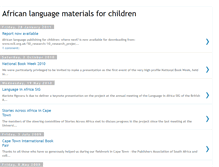 Tablet Screenshot of africanlanguagematerialsforchildren.blogspot.com