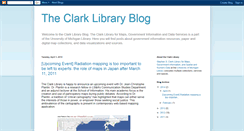 Desktop Screenshot of clark-library.blogspot.com