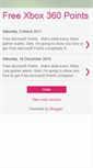 Mobile Screenshot of freexbox360pointsonline.blogspot.com