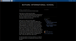 Desktop Screenshot of mutiarainternationalschool.blogspot.com