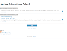 Tablet Screenshot of mutiarainternationalschool.blogspot.com