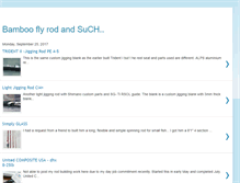 Tablet Screenshot of fisher-bambooflyrods-n-such.blogspot.com
