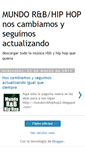 Mobile Screenshot of mundo-randb.blogspot.com