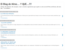 Tablet Screenshot of blogdemime.blogspot.com