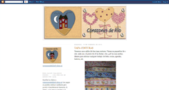Desktop Screenshot of corazonesdehilo.blogspot.com