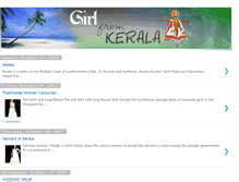 Tablet Screenshot of girlfromkerala.blogspot.com