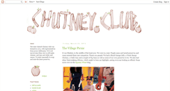 Desktop Screenshot of chutneyclub.blogspot.com