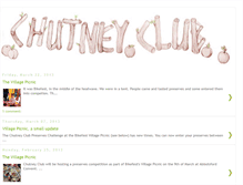 Tablet Screenshot of chutneyclub.blogspot.com