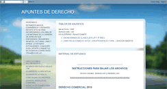 Desktop Screenshot of law-apuntes.blogspot.com