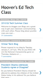 Mobile Screenshot of hooversedtechclass.blogspot.com
