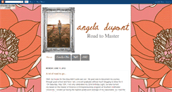 Desktop Screenshot of angeladupont.blogspot.com