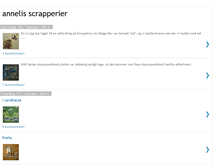 Tablet Screenshot of annelisscrapperier-anneli.blogspot.com