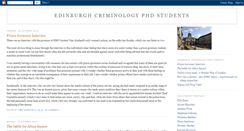 Desktop Screenshot of edinburghcriminologyphd.blogspot.com