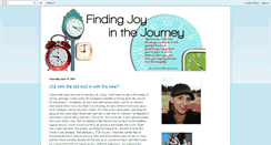 Desktop Screenshot of joyinthejouney.blogspot.com
