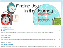 Tablet Screenshot of joyinthejouney.blogspot.com