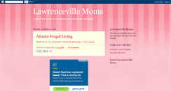 Desktop Screenshot of lawrencevillemoms.blogspot.com