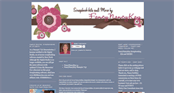 Desktop Screenshot of fancynancykay.blogspot.com